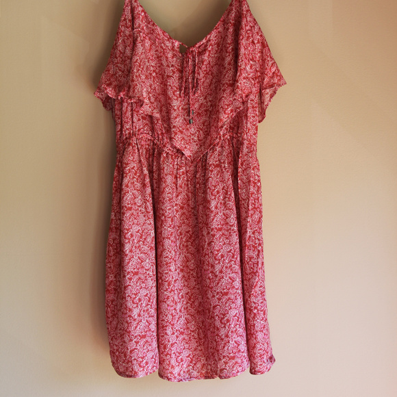 American Eagle flowy ruffle summer dress - Picture 5 of 8